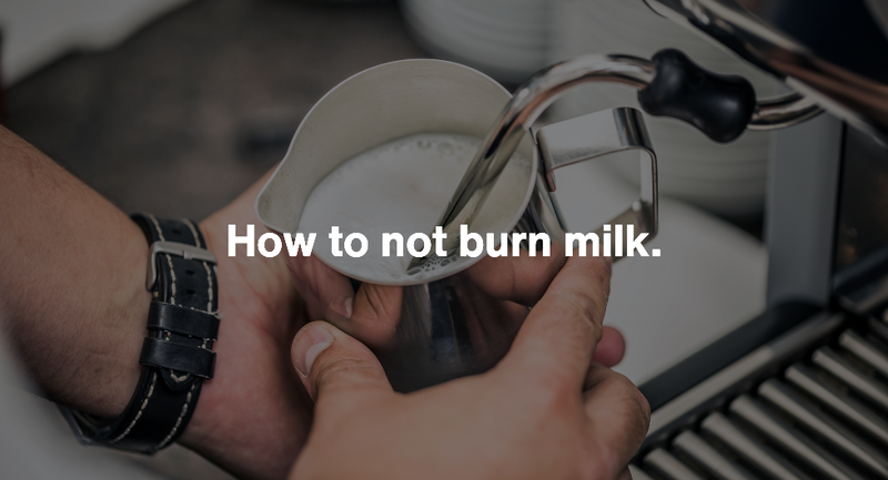 How to not burn milk.