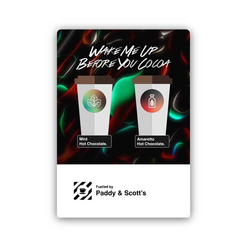 Wake Me Up Before You Cocoa • Seasonal Drinks Collection