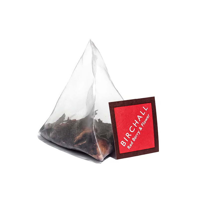 Birchall Red Berry & Flower • 80 Prism Tea Bags